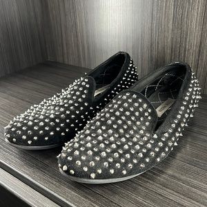 MENS STUDDED STEVE MADDEN LOAFERS